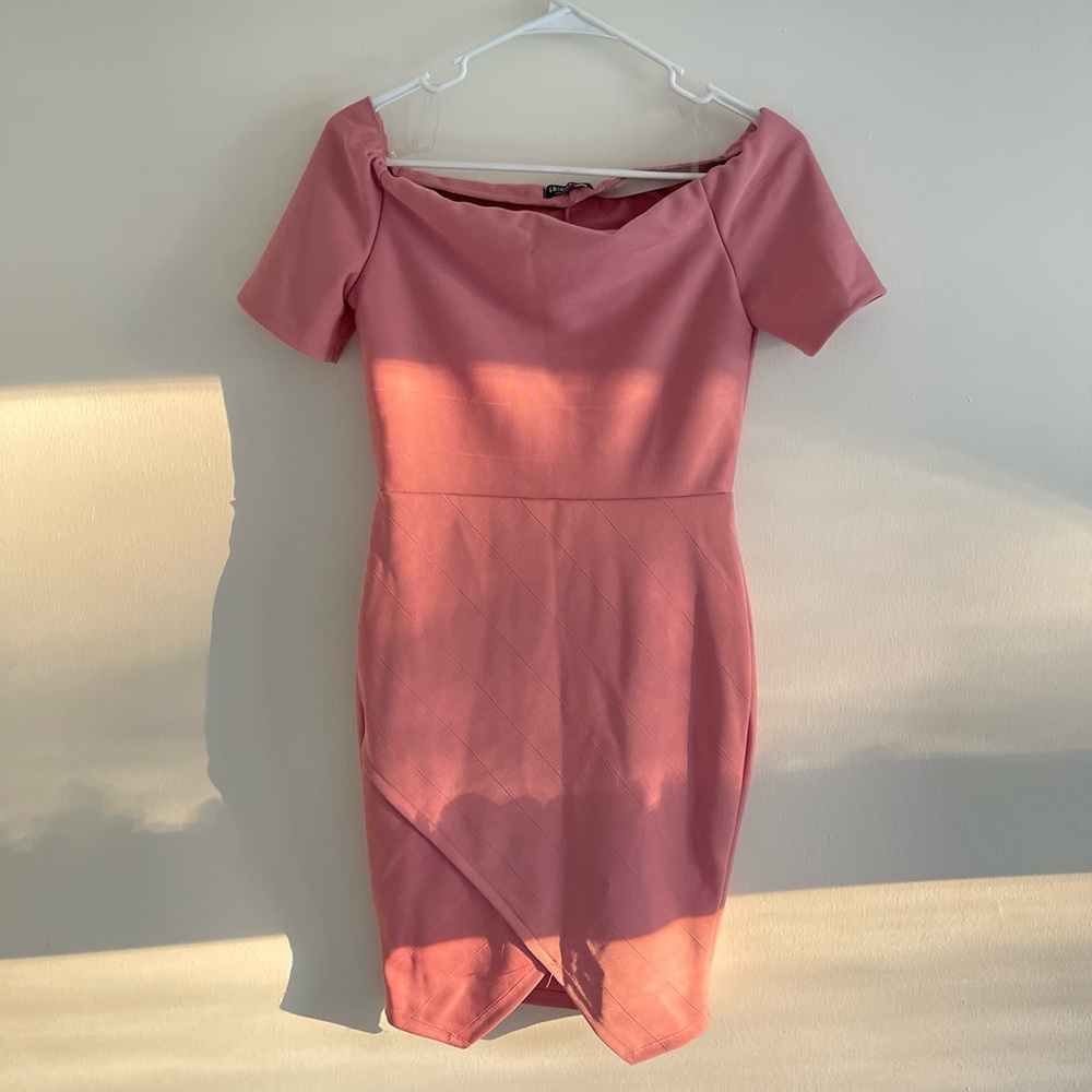 Off Shoulder Mini Dress